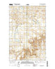Glacier Colony Montana Current topographic map, 1:24000 scale, 7.5 X 7.5 Minute, Year 2014