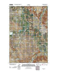 Glasgow Montana Historical topographic map, 1:24000 scale, 7.5 X 7.5 Minute, Year 2011