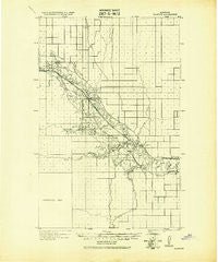 Glasgow Montana Historical topographic map, 1:125000 scale, 30 X 30 Minute, Year 1943