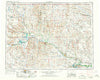 Glasgow Montana Historical topographic map, 1:250000 scale, 1 X 2 Degree, Year 1954