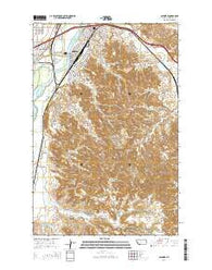 Glendive Montana Current topographic map, 1:24000 scale, 7.5 X 7.5 Minute, Year 2014