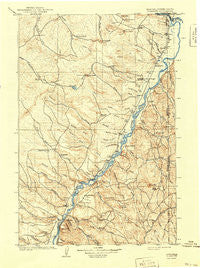 Glendive Montana Historical topographic map, 1:250000 scale, 1 X 2 Degree, Year 1909