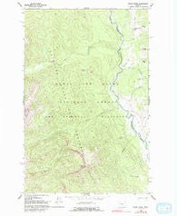 Glenn Creek Montana Historical topographic map, 1:24000 scale, 7.5 X 7.5 Minute, Year 1958