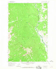 Glenn Creek Montana Historical topographic map, 1:24000 scale, 7.5 X 7.5 Minute, Year 1958