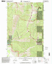 Goat Peak Montana Historical topographic map, 1:24000 scale, 7.5 X 7.5 Minute, Year 1997