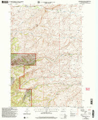 Gobblers Knob Montana Historical topographic map, 1:24000 scale, 7.5 X 7.5 Minute, Year 2000