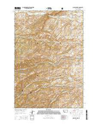 Gobblers Knob Montana Current topographic map, 1:24000 scale, 7.5 X 7.5 Minute, Year 2014