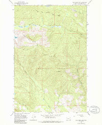 Gold Creek Peak Montana Historical topographic map, 1:24000 scale, 7.5 X 7.5 Minute, Year 1965