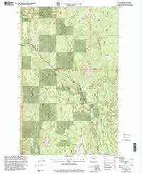 Gold Hill Montana Historical topographic map, 1:24000 scale, 7.5 X 7.5 Minute, Year 1997