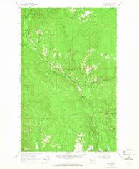 Gold Hill Montana Historical topographic map, 1:24000 scale, 7.5 X 7.5 Minute, Year 1963