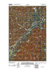 Gold Creek Montana Historical topographic map, 1:24000 scale, 7.5 X 7.5 Minute, Year 2011