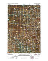 Gold Creek Peak Montana Historical topographic map, 1:24000 scale, 7.5 X 7.5 Minute, Year 2011