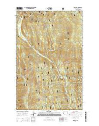 Gold Hill Montana Current topographic map, 1:24000 scale, 7.5 X 7.5 Minute, Year 2014