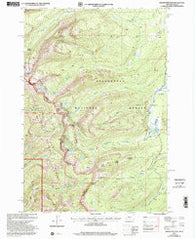 Goldstone Pass Montana Historical topographic map, 1:24000 scale, 7.5 X 7.5 Minute, Year 1997
