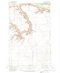 Goldstone Montana Historical topographic map, 1:24000 scale, 7.5 X 7.5 Minute, Year 1972
