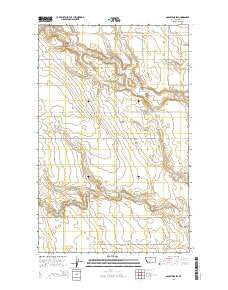 Goldstone SW Montana Current topographic map, 1:24000 scale, 7.5 X 7.5 Minute, Year 2014