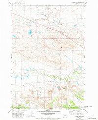 Gomer Draw Montana Historical topographic map, 1:24000 scale, 7.5 X 7.5 Minute, Year 1982
