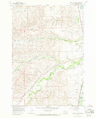 Good Luck Creek Montana Historical topographic map, 1:24000 scale, 7.5 X 7.5 Minute, Year 1967
