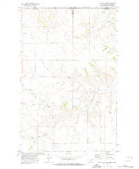 Goodale Coulee Montana Historical topographic map, 1:24000 scale, 7.5 X 7.5 Minute, Year 1973