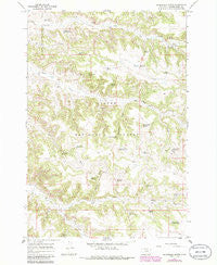 Goodspeed Butte Montana Historical topographic map, 1:24000 scale, 7.5 X 7.5 Minute, Year 1966
