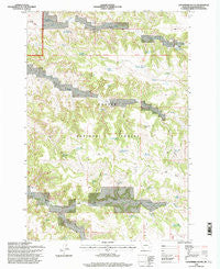 Goodspeed Butte Montana Historical topographic map, 1:24000 scale, 7.5 X 7.5 Minute, Year 1995