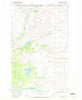Goose Lake Montana Historical topographic map, 1:24000 scale, 7.5 X 7.5 Minute, Year 1968