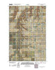 Goose Bill Butte NW Montana Historical topographic map, 1:24000 scale, 7.5 X 7.5 Minute, Year 2011