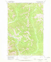 Gooseberry Park Montana Historical topographic map, 1:24000 scale, 7.5 X 7.5 Minute, Year 1968