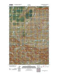 Gouchnour Ranch Montana Historical topographic map, 1:24000 scale, 7.5 X 7.5 Minute, Year 2011