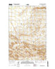 Gouchnour Ranch Montana Current topographic map, 1:24000 scale, 7.5 X 7.5 Minute, Year 2014