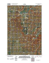 Gougley Creek Montana Historical topographic map, 1:24000 scale, 7.5 X 7.5 Minute, Year 2011