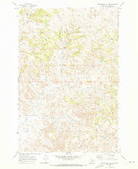 Government Hill SE Montana Historical topographic map, 1:24000 scale, 7.5 X 7.5 Minute, Year 1969