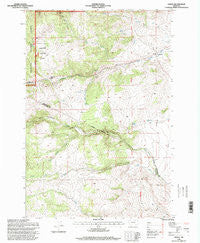Grace Montana Historical topographic map, 1:24000 scale, 7.5 X 7.5 Minute, Year 1996