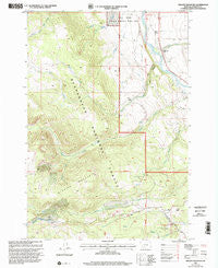 Granite Mountain Montana Historical topographic map, 1:24000 scale, 7.5 X 7.5 Minute, Year 1997