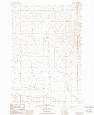 Grant Montana Historical topographic map, 1:24000 scale, 7.5 X 7.5 Minute, Year 1988