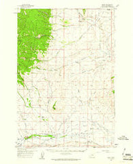Grant Montana Historical topographic map, 1:62500 scale, 15 X 15 Minute, Year 1959