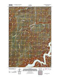 Grapevine Dome Montana Historical topographic map, 1:24000 scale, 7.5 X 7.5 Minute, Year 2011