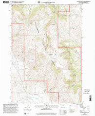 Graphite Mountain Montana Historical topographic map, 1:24000 scale, 7.5 X 7.5 Minute, Year 1997