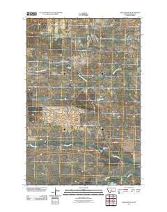 Grass Range NE Montana Historical topographic map, 1:24000 scale, 7.5 X 7.5 Minute, Year 2011