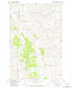 Graveyard Hill Montana Historical topographic map, 1:24000 scale, 7.5 X 7.5 Minute, Year 1982