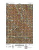 Graveyard Hill SW Montana Historical topographic map, 1:24000 scale, 7.5 X 7.5 Minute, Year 2011