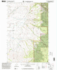 Grayhorse Creek Montana Historical topographic map, 1:24000 scale, 7.5 X 7.5 Minute, Year 1998