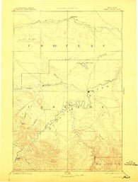 Great Falls Montana Historical topographic map, 1:250000 scale, 1 X 1 Degree, Year 1886