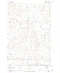 Grebe Ranch Montana Historical topographic map, 1:24000 scale, 7.5 X 7.5 Minute, Year 1962