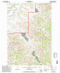 Green Creek Montana Historical topographic map, 1:24000 scale, 7.5 X 7.5 Minute, Year 1995