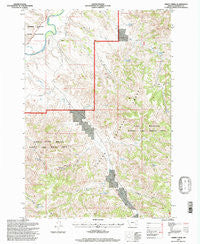 Green Creek Montana Historical topographic map, 1:24000 scale, 7.5 X 7.5 Minute, Year 1995