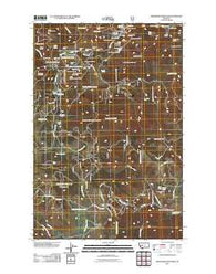 Greenhorn Mountain Montana Historical topographic map, 1:24000 scale, 7.5 X 7.5 Minute, Year 2011