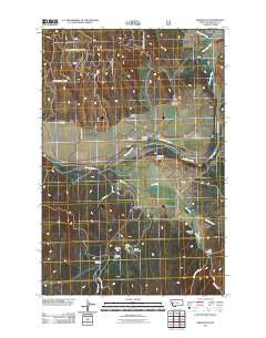 Greenough Montana Historical topographic map, 1:24000 scale, 7.5 X 7.5 Minute, Year 2011