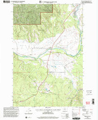 Greenough Montana Historical topographic map, 1:24000 scale, 7.5 X 7.5 Minute, Year 1999