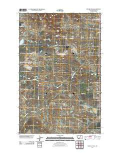 Griffee Coulee Montana Historical topographic map, 1:24000 scale, 7.5 X 7.5 Minute, Year 2011